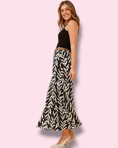 Pippa Skirt - Black Fern