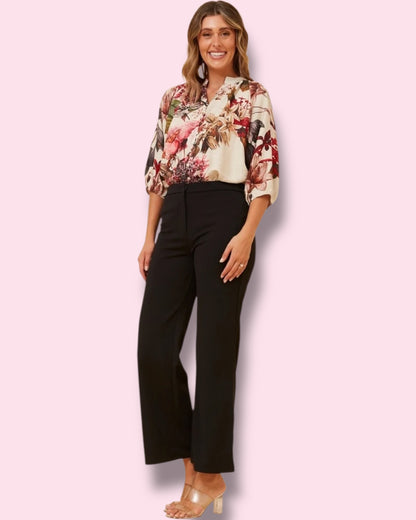 Tina Shirt - Multi Cream