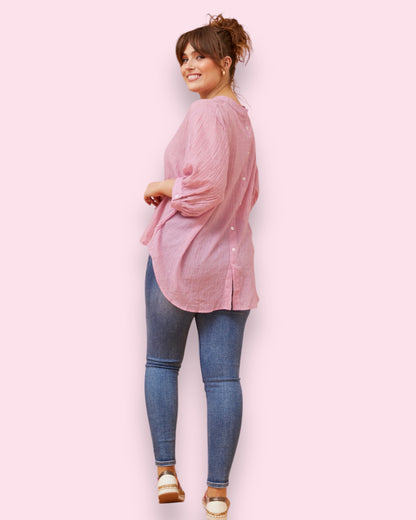 Mia Shirt - Rouge