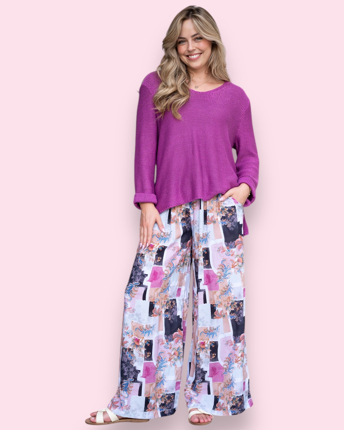 Perri Patchwork Pants