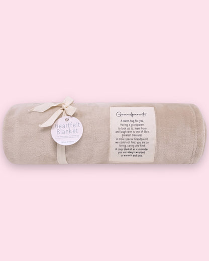 Heartfelt Blanket - Grandparents
