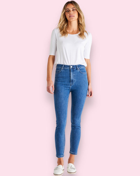 Betty Jeans - Vintage Blue