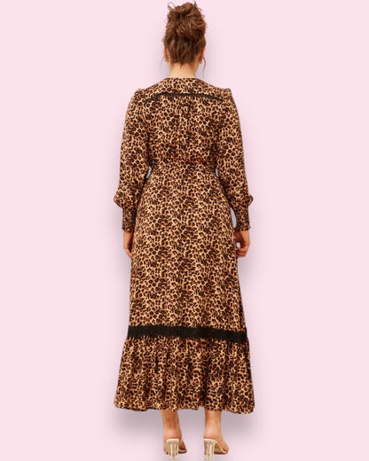 Chloe Maxi Dress - Animal Print