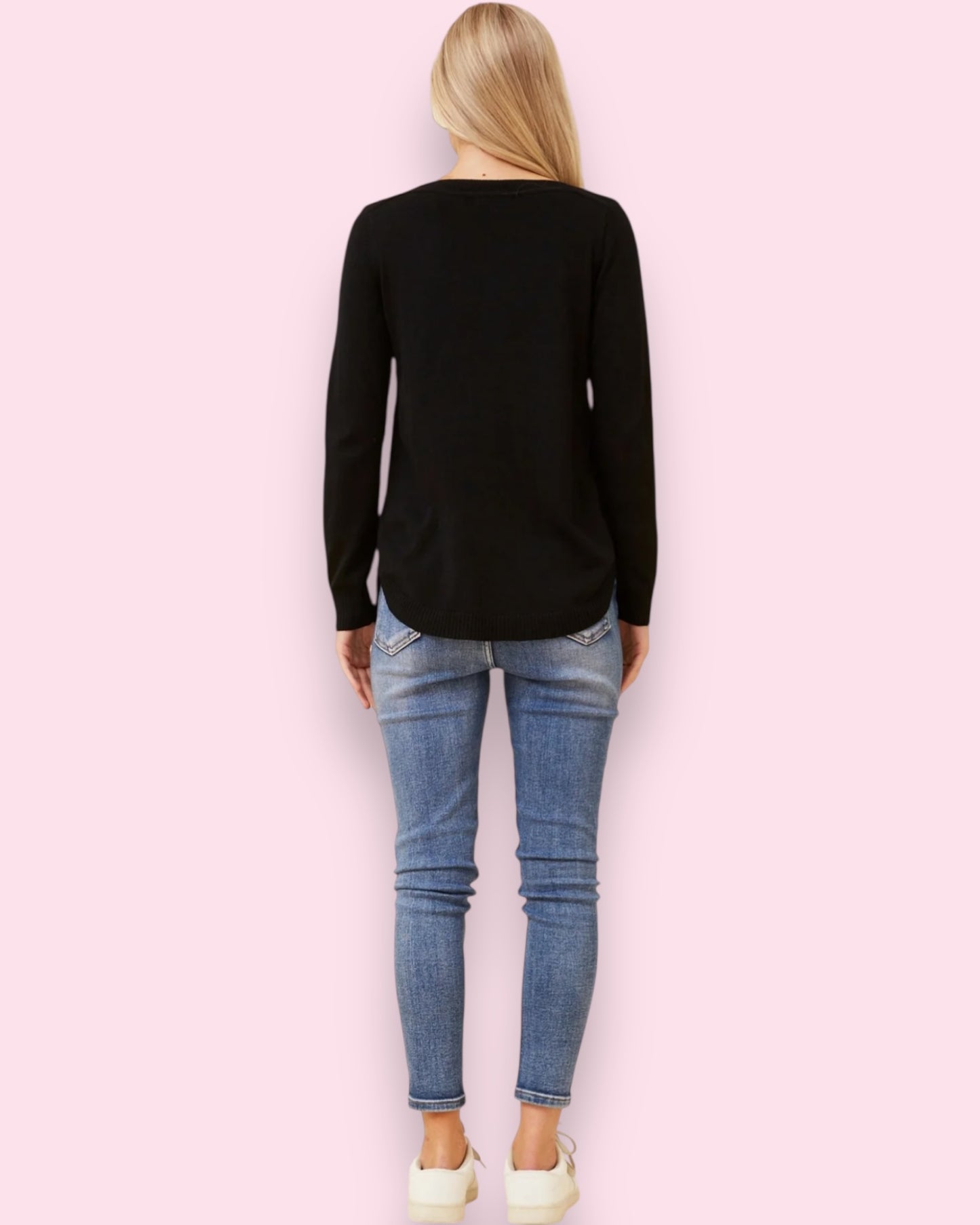 Ramona Star Knit - Black