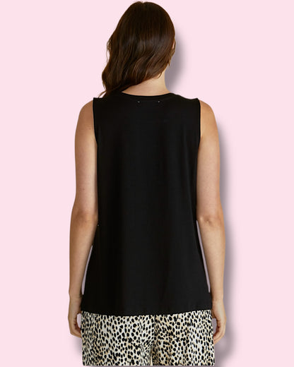 Positano Tank - Black