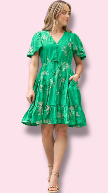 Christine Dress - Green