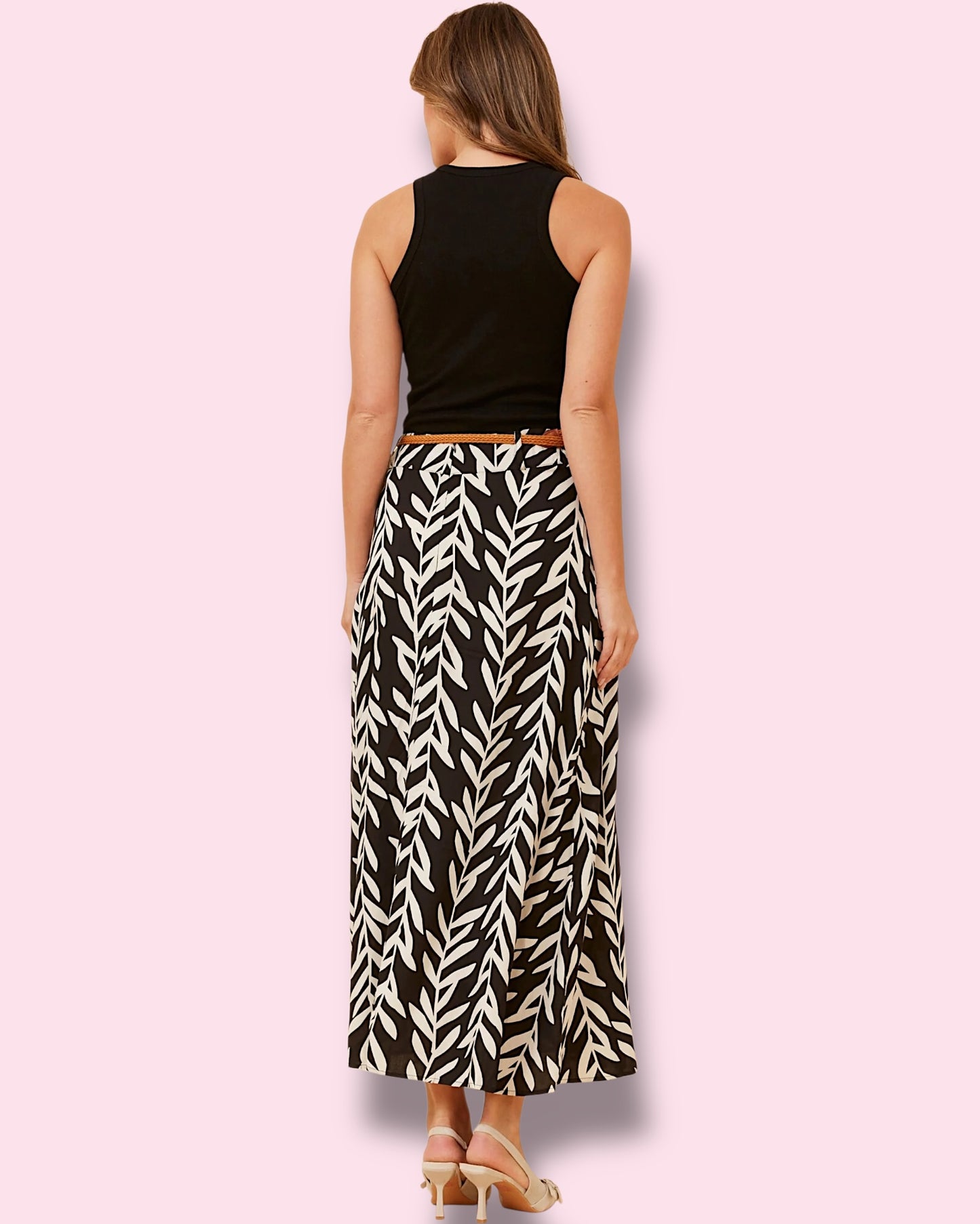 Pippa Skirt - Black Fern