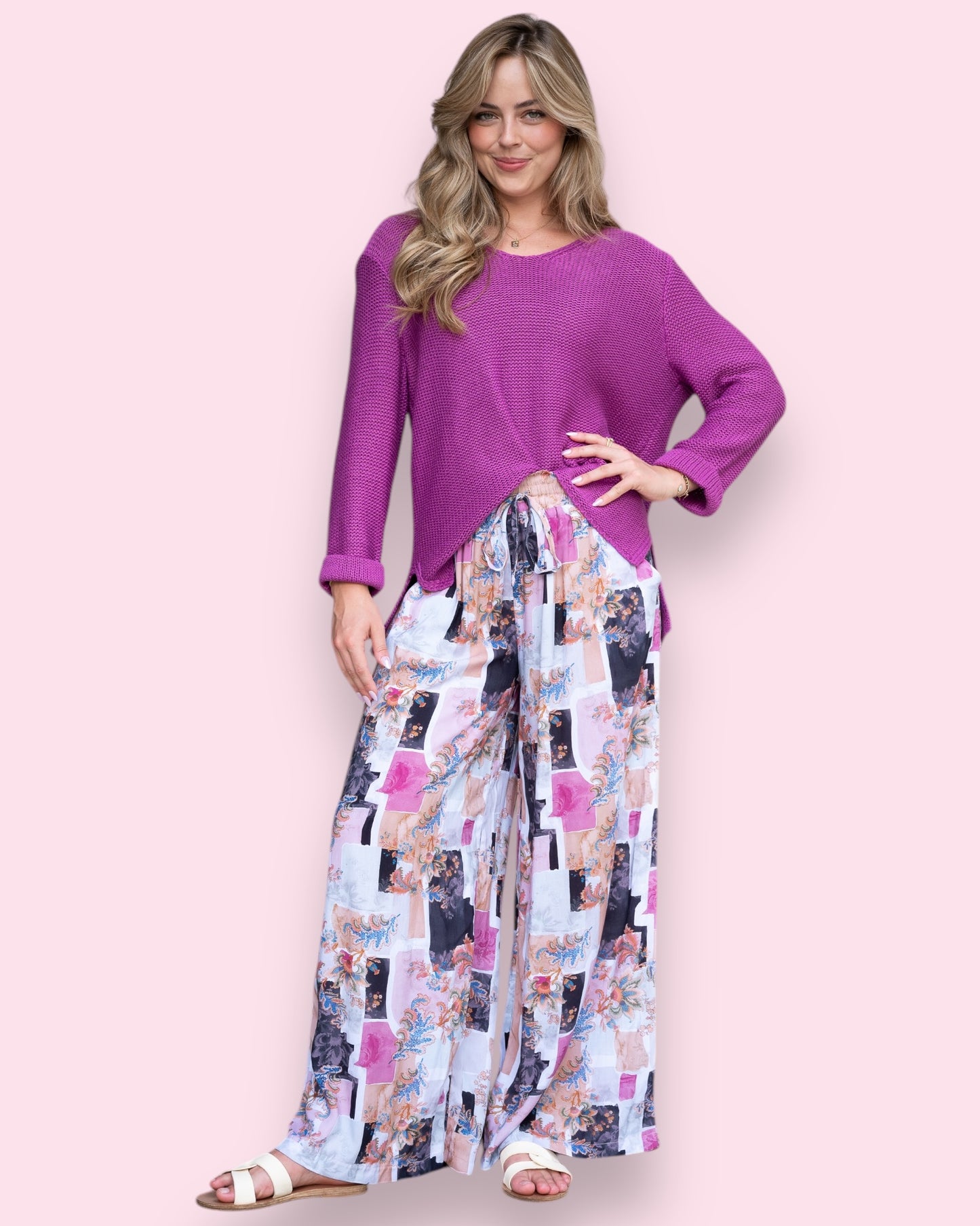 Perri Patchwork Pants