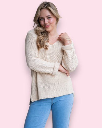 Maddie Knit - Beige