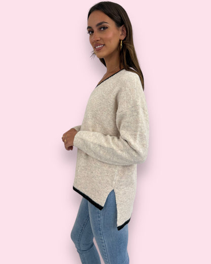 Miranda Knit - Oat