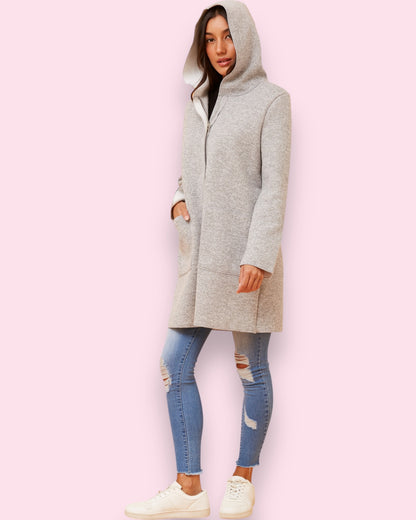 Rachelle Zip Front Coat