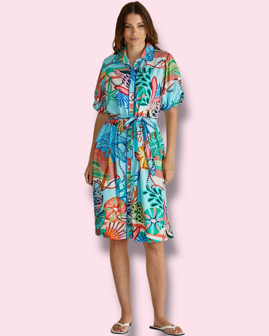 Rio Reef Dress - Rio Reef Print