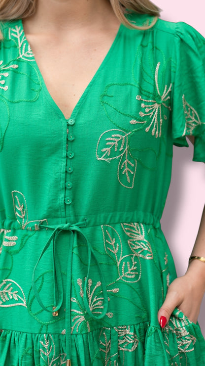Christine Dress - Green