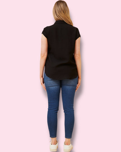 Scarlett Button Up Top