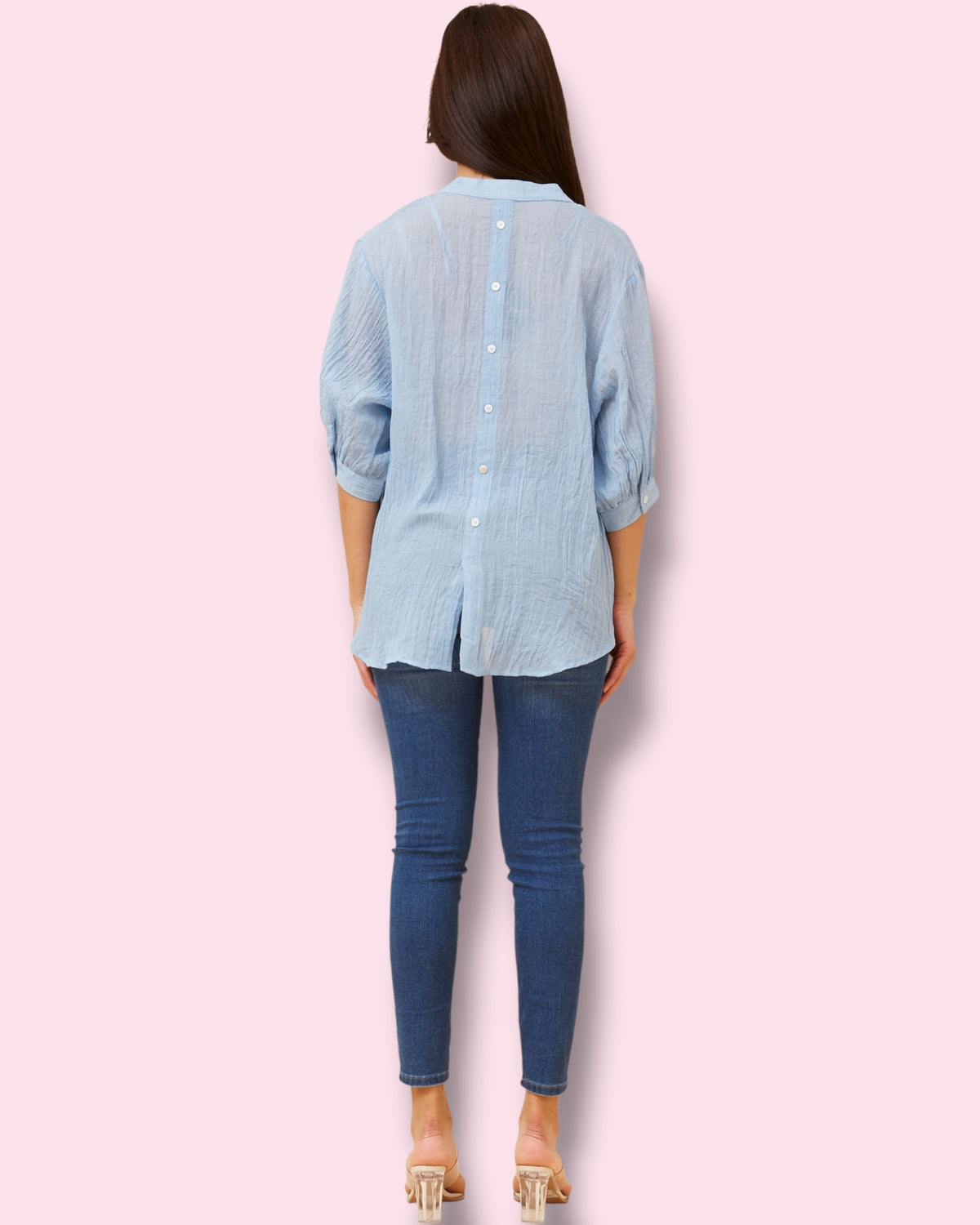 Mia Shirt - Sky Blue