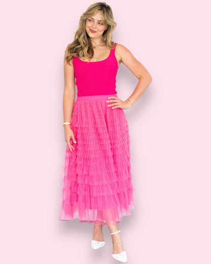 Belle Ruffle Skirt