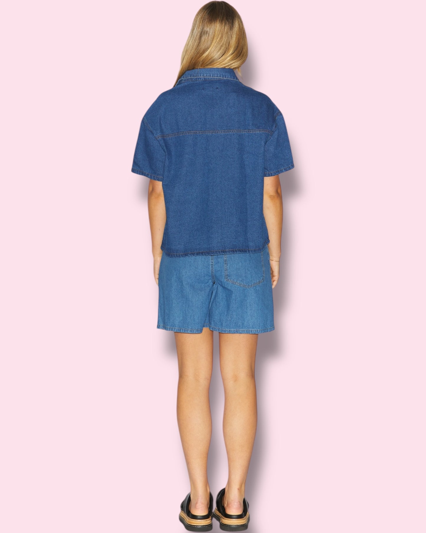 Freya Shirt - Mid Wash