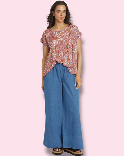 Cecelia Top - Paisley