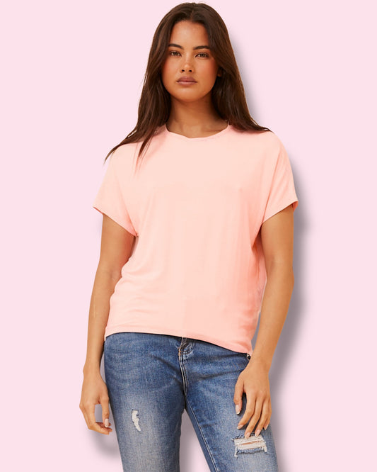 Plain Tee - Light Pink