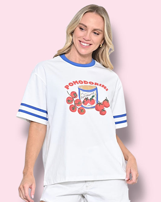 Kailani Graphic Tee - Pomodorini