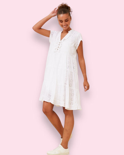 Natt Dress - White