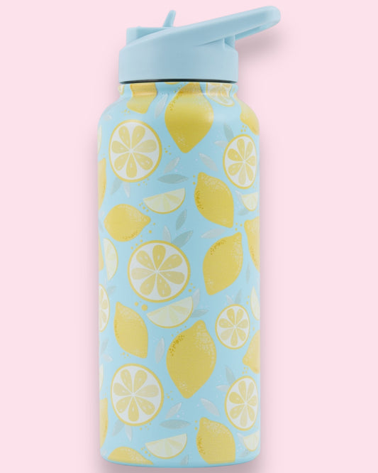 Sip By Splosh Water Bottle - Lemon