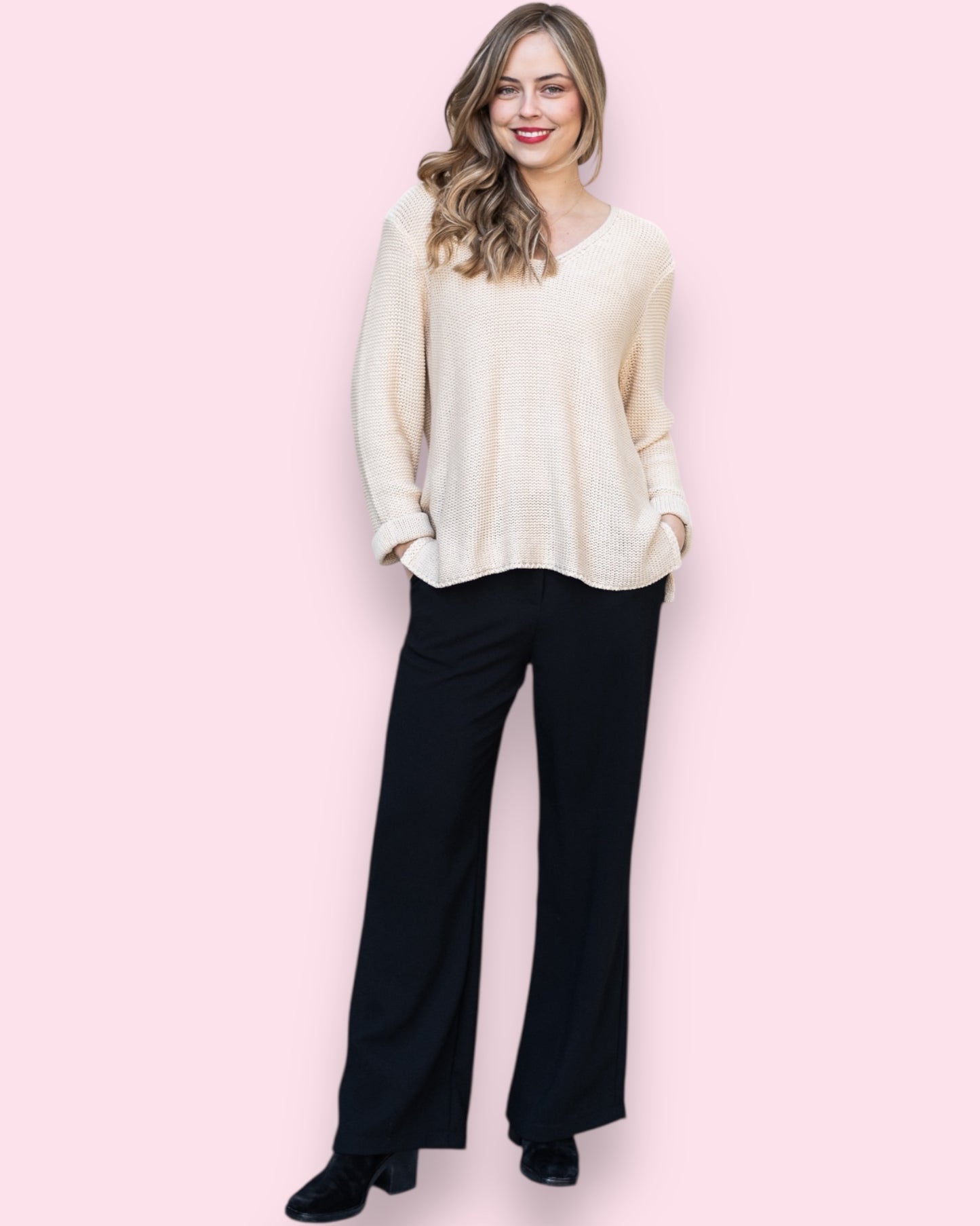 Maddie Knit - Beige