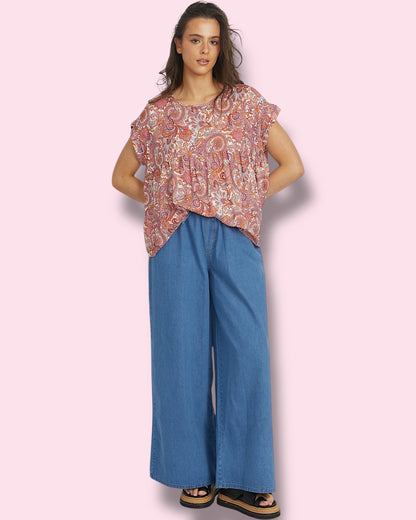 Cecelia Top - Paisley