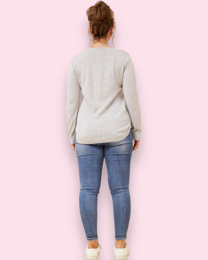 Ramona Star Knit - Grey