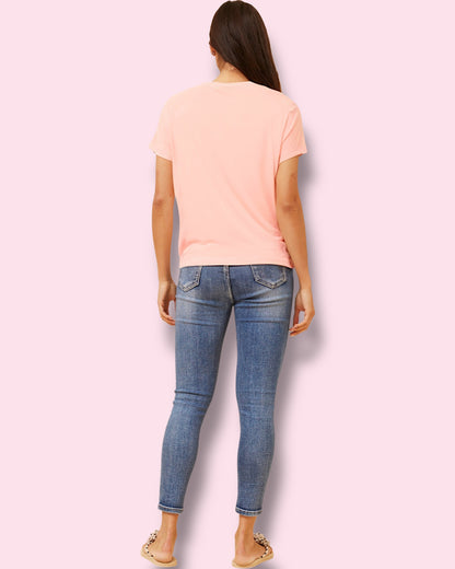 Plain Tee - Light Pink