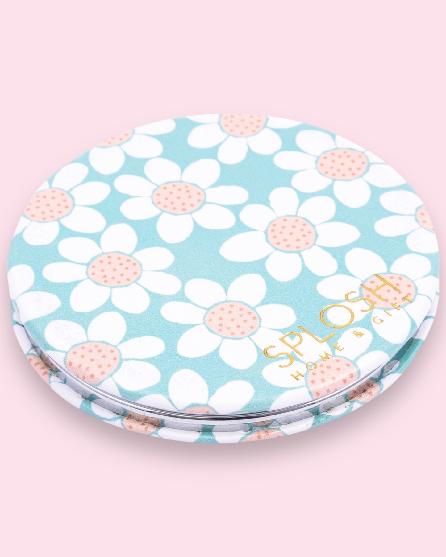 Handbag Accessories Compact Mirror - Daisy