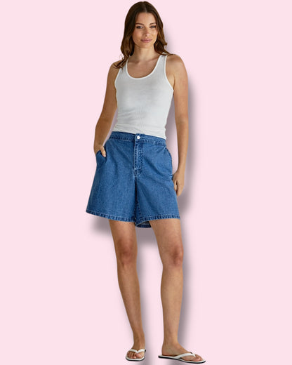 Breeze Relaxed Denim Shorts