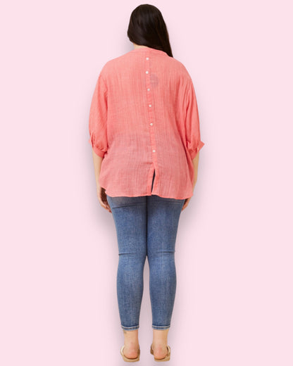 Mia Shirt - Cherry
