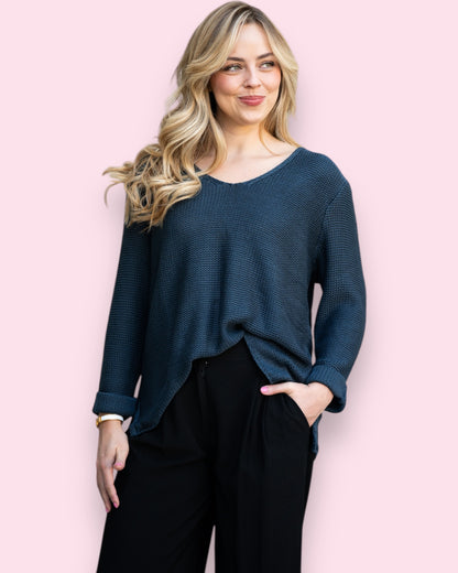 Maddie Knit - Petrol