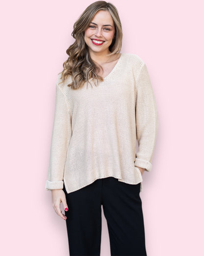 Maddie Knit - Beige