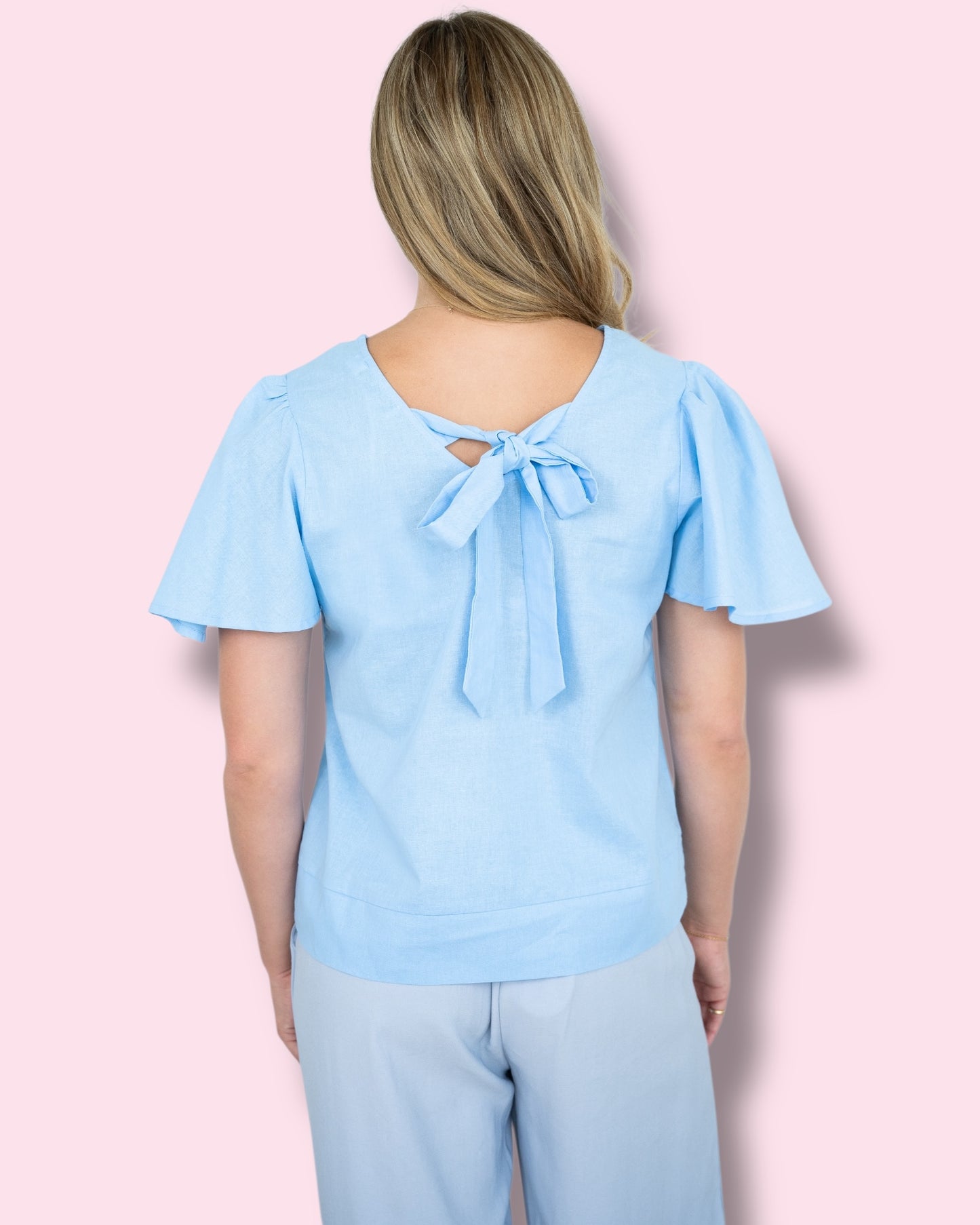 Parker Plain Top - Blue