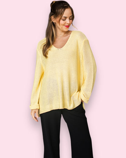 Maddie Knit - Baby Yellow