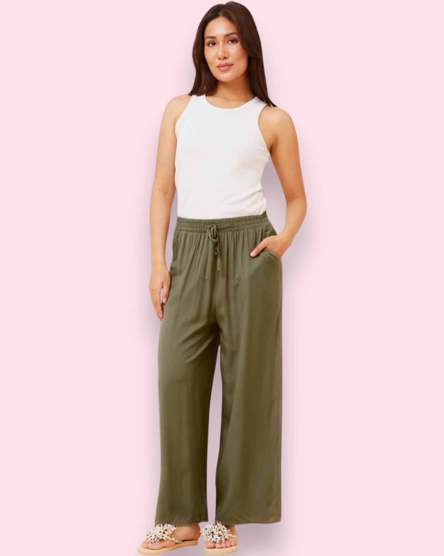 Genetta Pants - Khaki