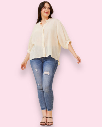 Mia Shirt - Nougat
