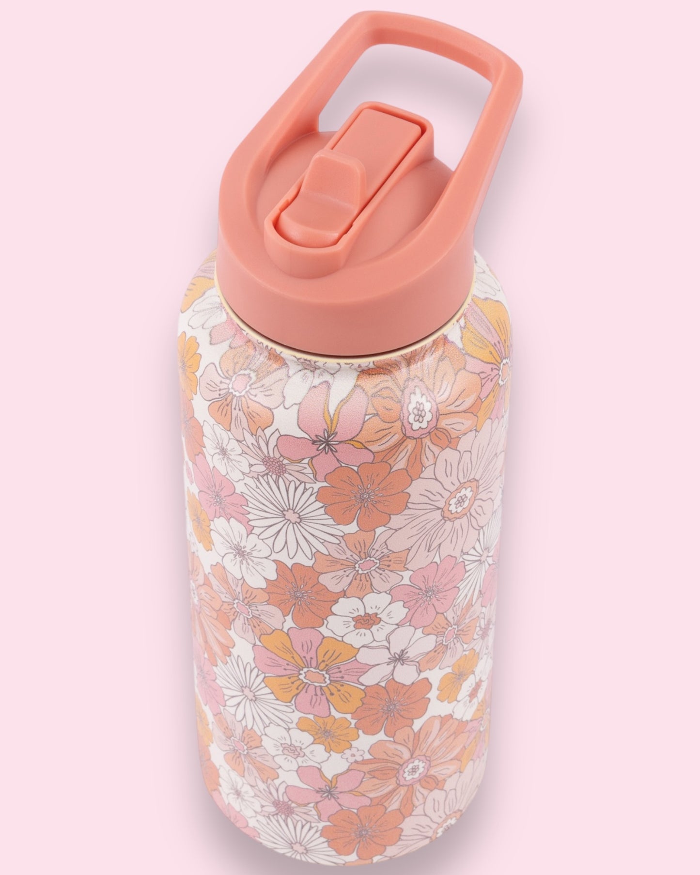 Sip By Splosh Water Bottle - Retro Floral