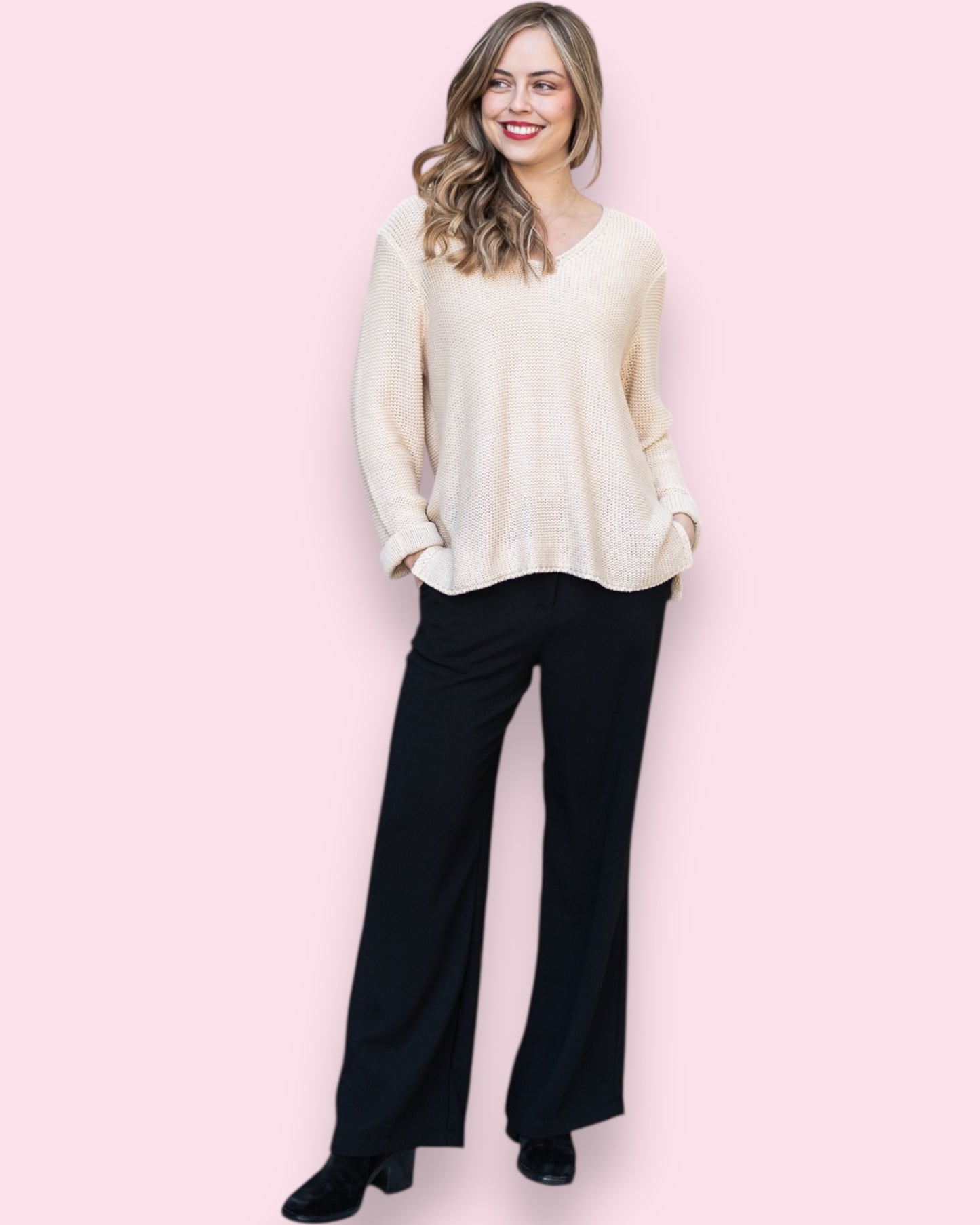 Maddie Knit - Beige