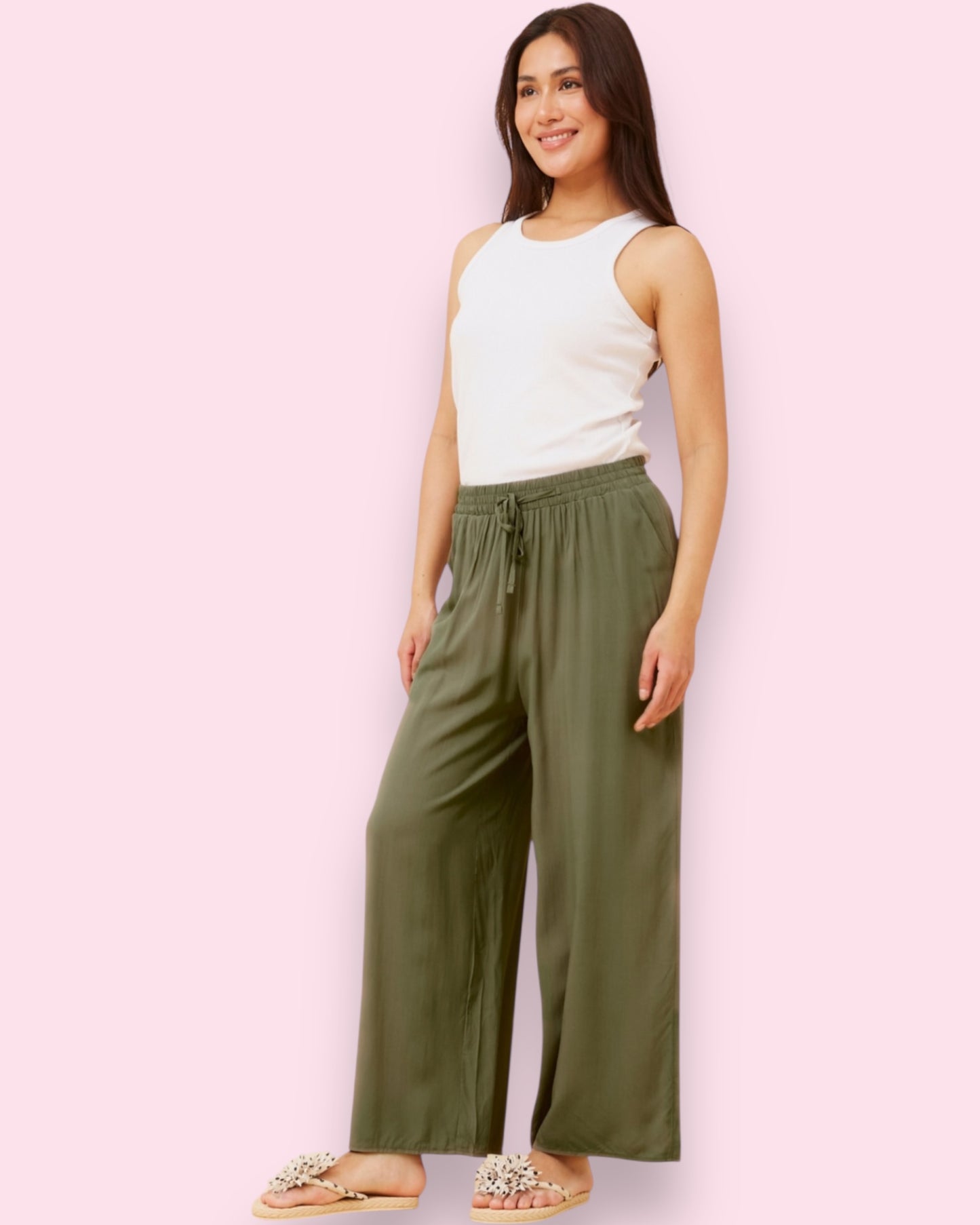 Genetta Pants - Khaki