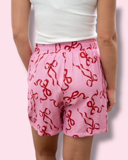 Ribbon Print Shorts