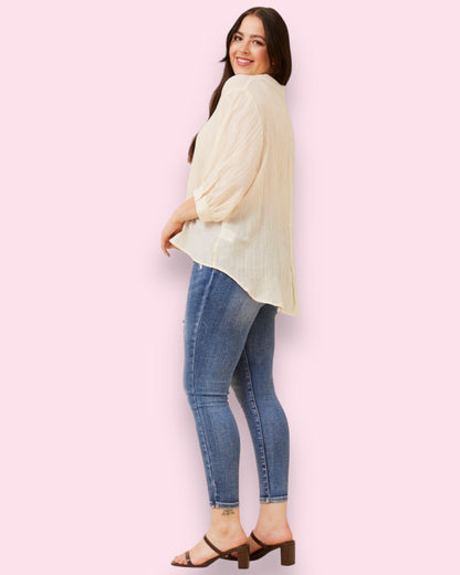 Mia Shirt - Nougat