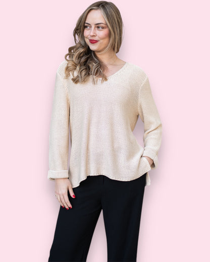 Maddie Knit - Beige