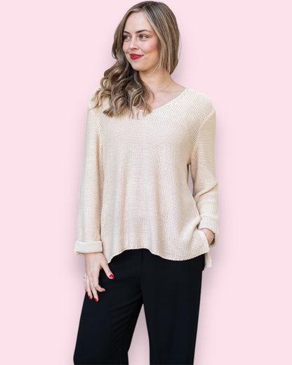 Maddie Knit - Beige