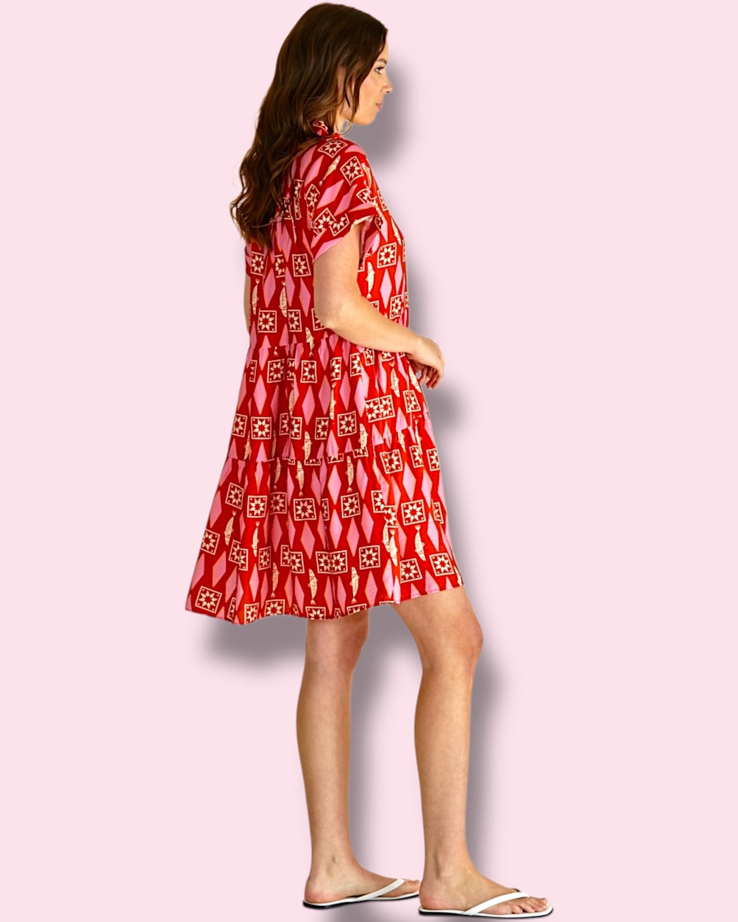 Copacabana Shirt Dress - Sardinia Print