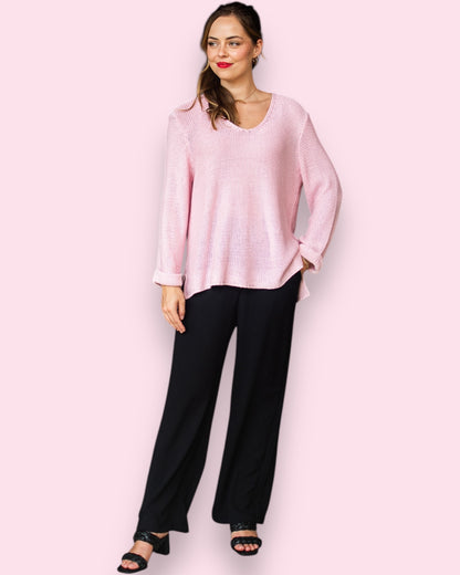 Maddie Knit - Baby Pink