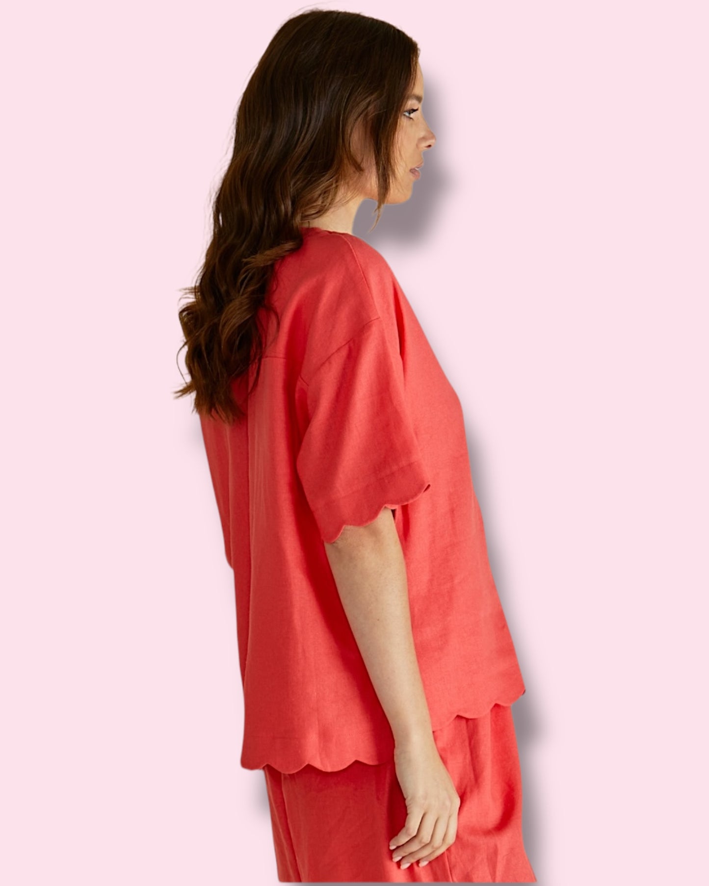 Scarlett Shirt - Red