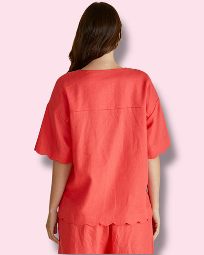 Scarlett Shirt - Red